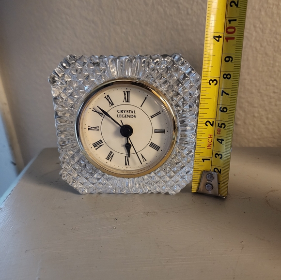 CRYSTAL LEGENDS BY GODINGER CLOCK - Picture 5 of 7